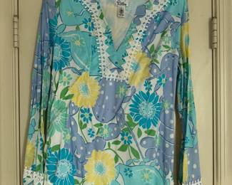 Women's Lily Pulitzer Tunic Blouse Size M