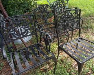 BlackAluminumChairs