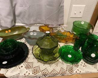 Frankhoma and vintage glass