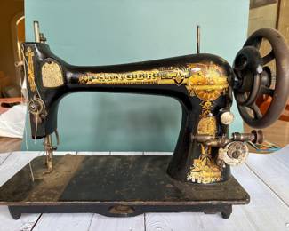 antique Singer sewing machine