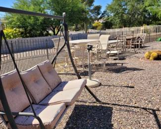 Patio yard furniture