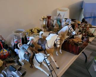 Vintage horses toys