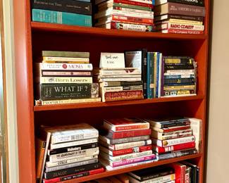 Craftsman Bookcase - 6 shelves and An Incredible Book Collection