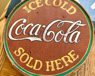 Vintage Coca-Cola Advertising Sign