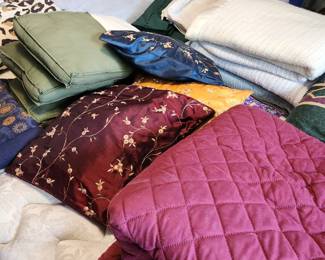 Lots of Linens. 
