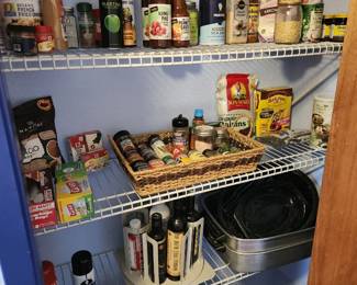 Seasonings and Food. 