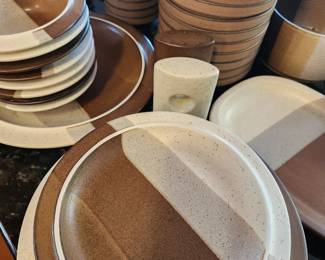 Vintage Fabrik 'Agate Pass Stooneware - Circa 1970's. 
