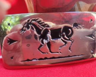 Silver Buckle.