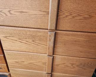 Contemporary Highboy Dresser. 