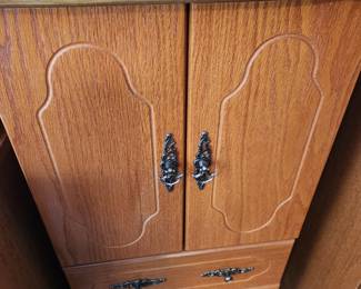 Standing Jewelry Cabinet. 