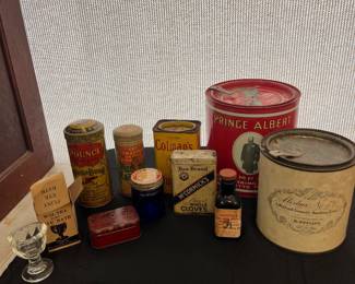Vintage Advertising Tins