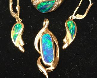 Gold and Opal