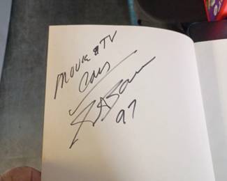 Autographed George Barris book