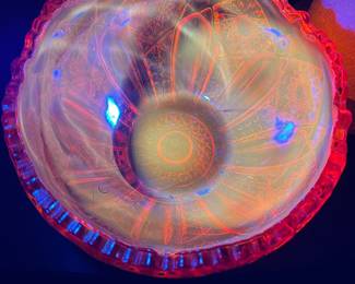 Carnival Glass- Cadmium Glow