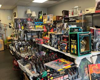Quick! To the Batcave! Batman is in the house!