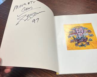Quick! To the Batcave! Batman is in the house!- Autographed books