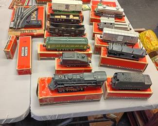Lionel train collection