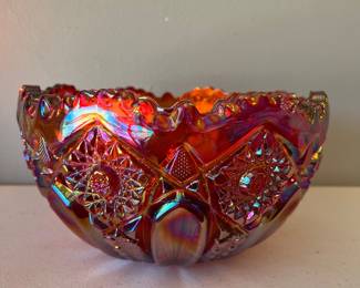 Carnival Glass- Cadmium Glow