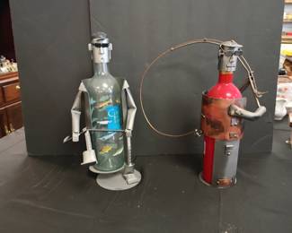 Decorative bottle holders
