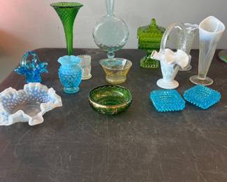 Fenton, Milk Glass, and Uranium