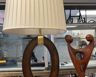 MCM Lamp and Sculptures