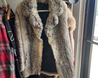 Fur coat