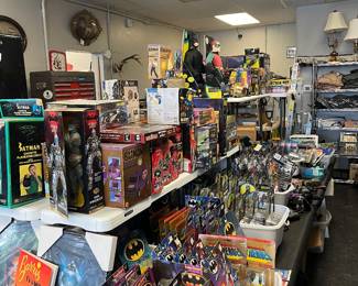 Quick! To the Batcave! Batman is in the house!
