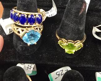 Gold rings