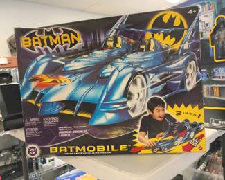 Quick! To the Batcave! Batman is in the house!