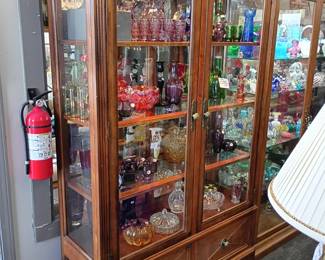 Glass Front China Cabinet