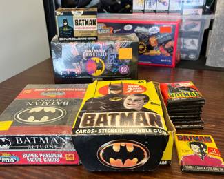 Quick! To the Batcave! Batman is in the house!- Trading Cards