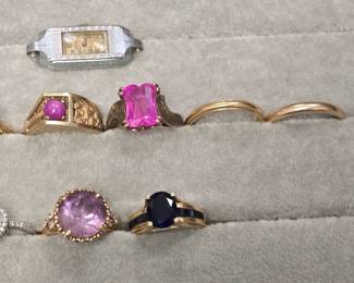 Gold rings
