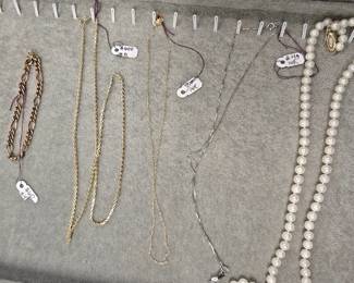 Gold chains and more