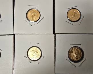 1/10oz American Eagles various years