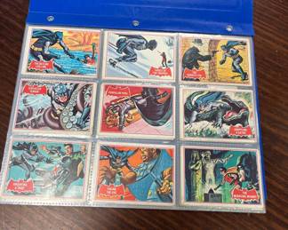 Quick! To the Batcave! Batman is in the house! -Red Bat Cards