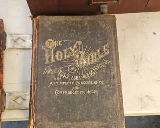 Antique Large Bible