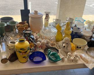 Glass and Pottery