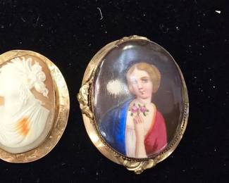 Cameos and Minature portraits