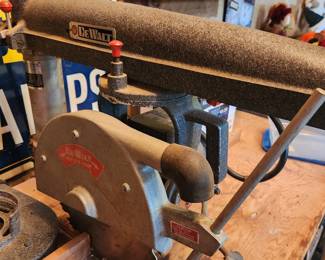 DeWalt Radial Arm Saw.