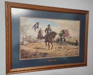 'Hancock's Ride' by Dale Gallon. - signed and numbered.