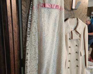 Vintage Dress and Vintage 60's Coat