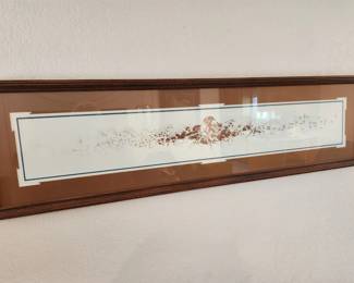 Bev Doolittle Lithograph 'When the Wind Had Wings'. Signed and numbered.