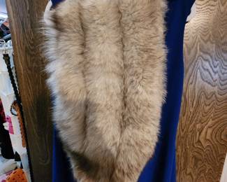 Vintage Fox Fur Stole.