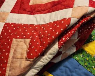 Quilts and other Linens.
