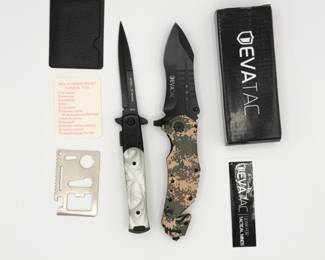 59 PocketKnifeCollectionwSurvivalTool3KnivesTotal