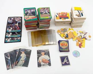 54 1980s1990sBaseballCardsBaseballPromotionalCardAssortment