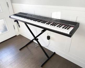 13 AlesisRecitalElectricKeyboardPianoSclarryStandGenericPlug