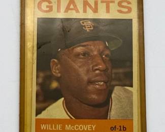 18 WillieMcCoveyofSanFranciscoGiants1964Topps350BaseballCard