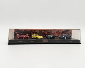 51 HotWheels1996JaguarsinPlasticDisplayCaseByMattel