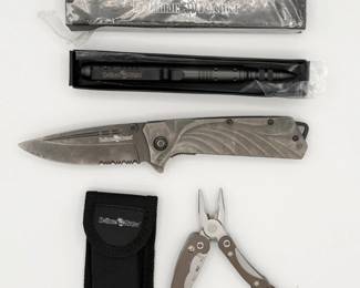 14 HoffmanRichterKnivesSetwMultiToolandTacticalPen